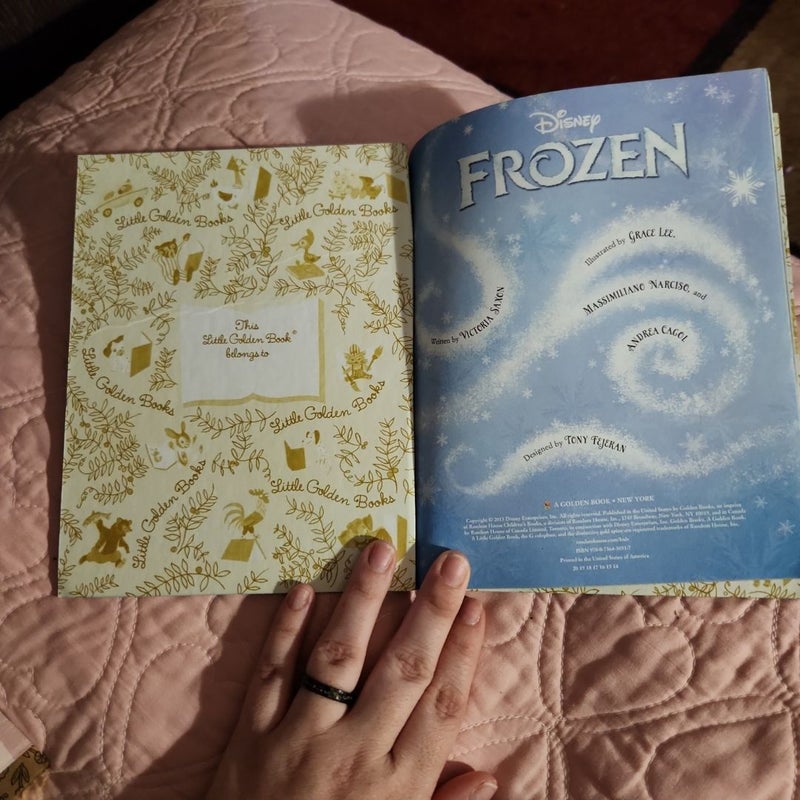 Frozen Little Golden Book (Disney Frozen)