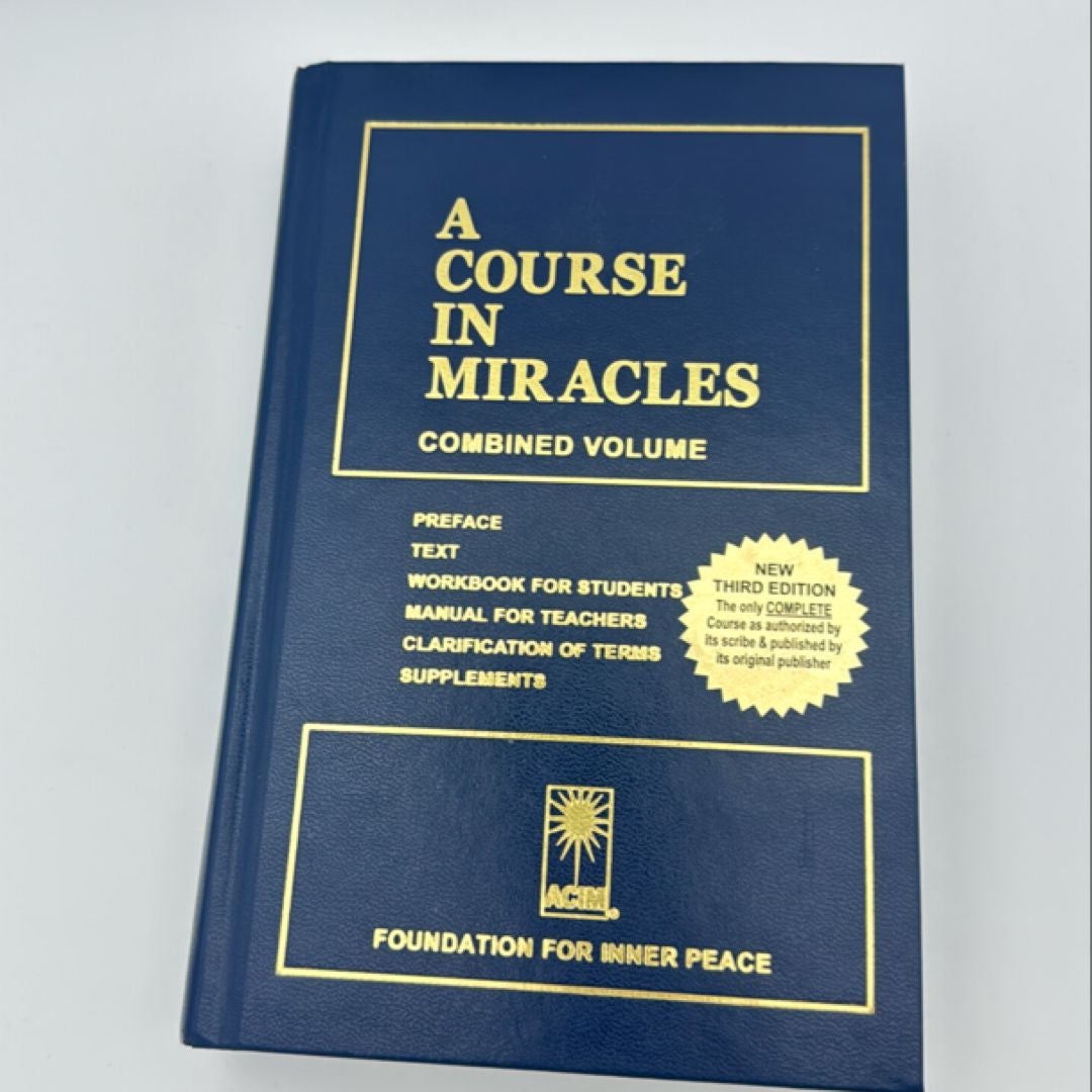 A Course in Miracles