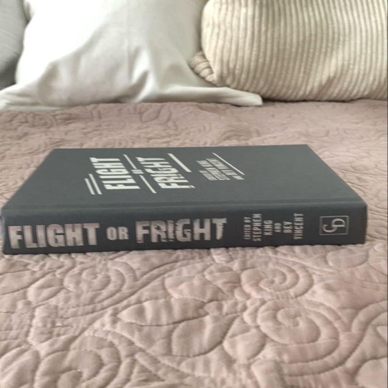 FLIGHT OR FRIGHT- Cemetery Dance Hardcover!