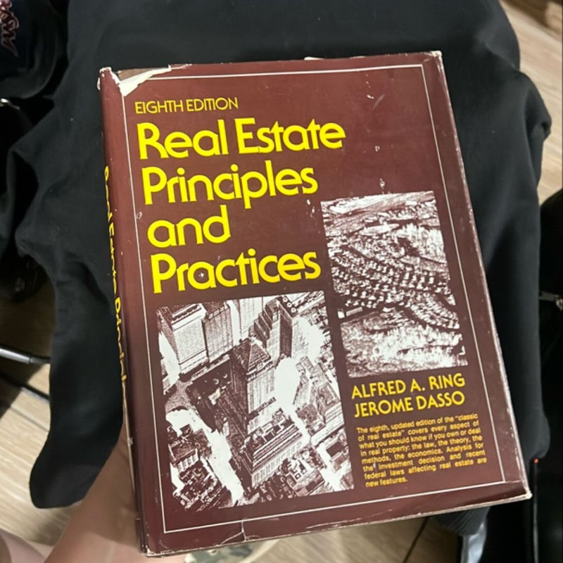 Real Estate Principles and Practices