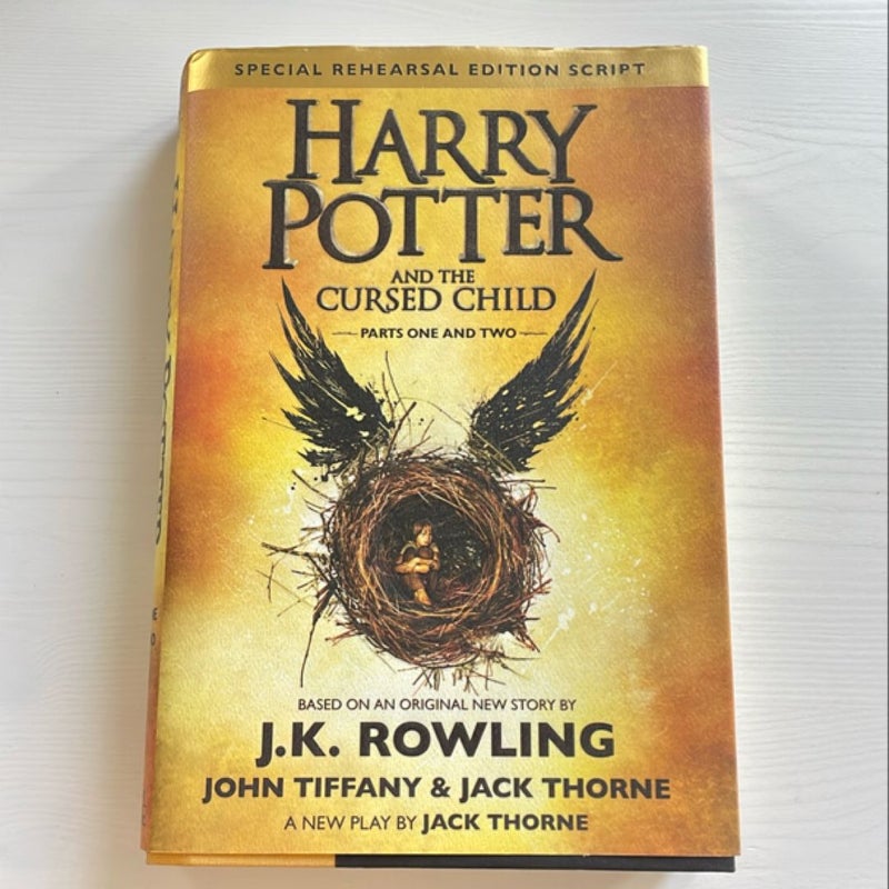 Harry Potter and the Cursed Child Parts One and Two (Special Rehearsal Edition Script)