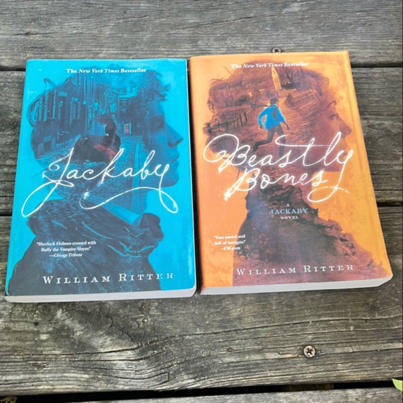 2 Book Lot: Jackaby Series By William Ritter