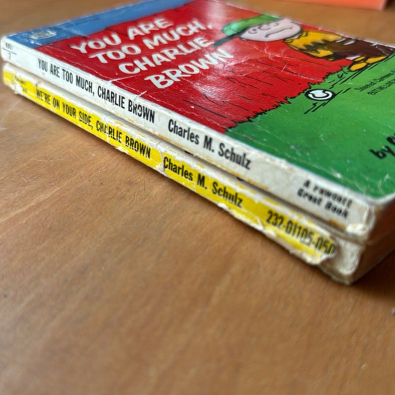 Peanuts Comic Books, lot of 2