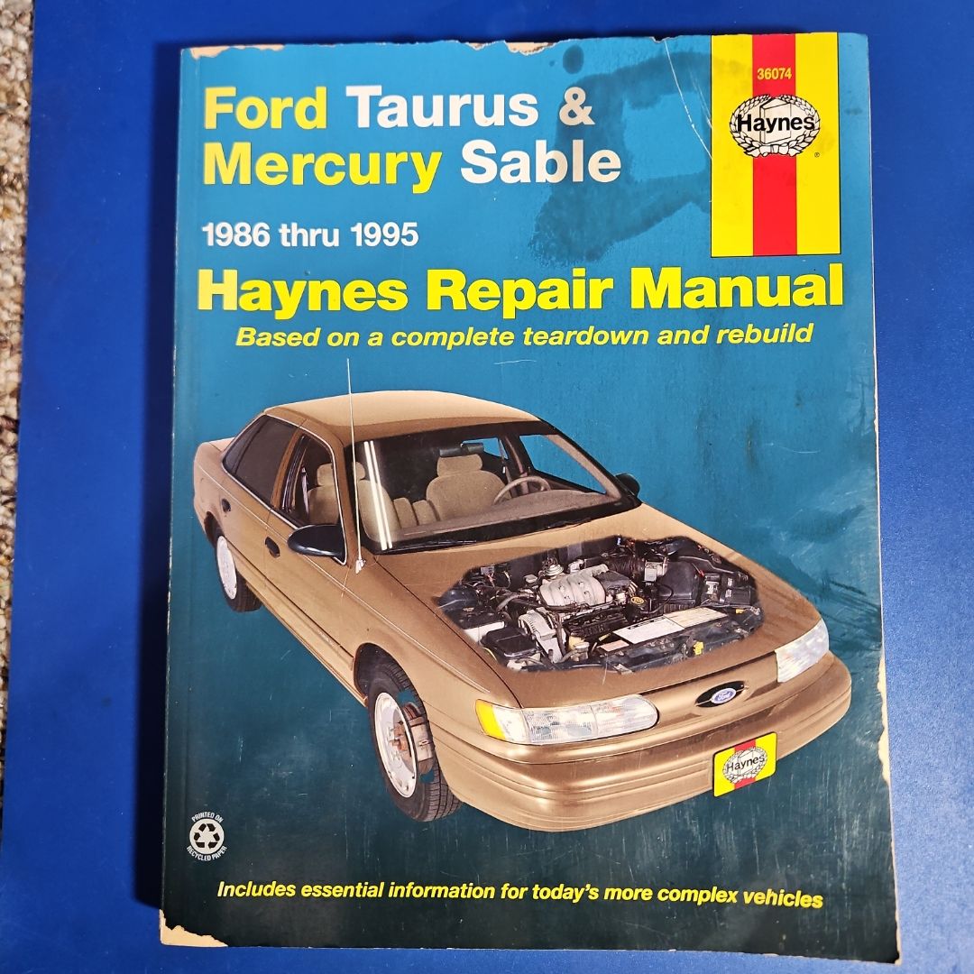 Haynes Repair Manual #36074: FORD TAURUS & MERCURY SABLE 1986 thru 1995