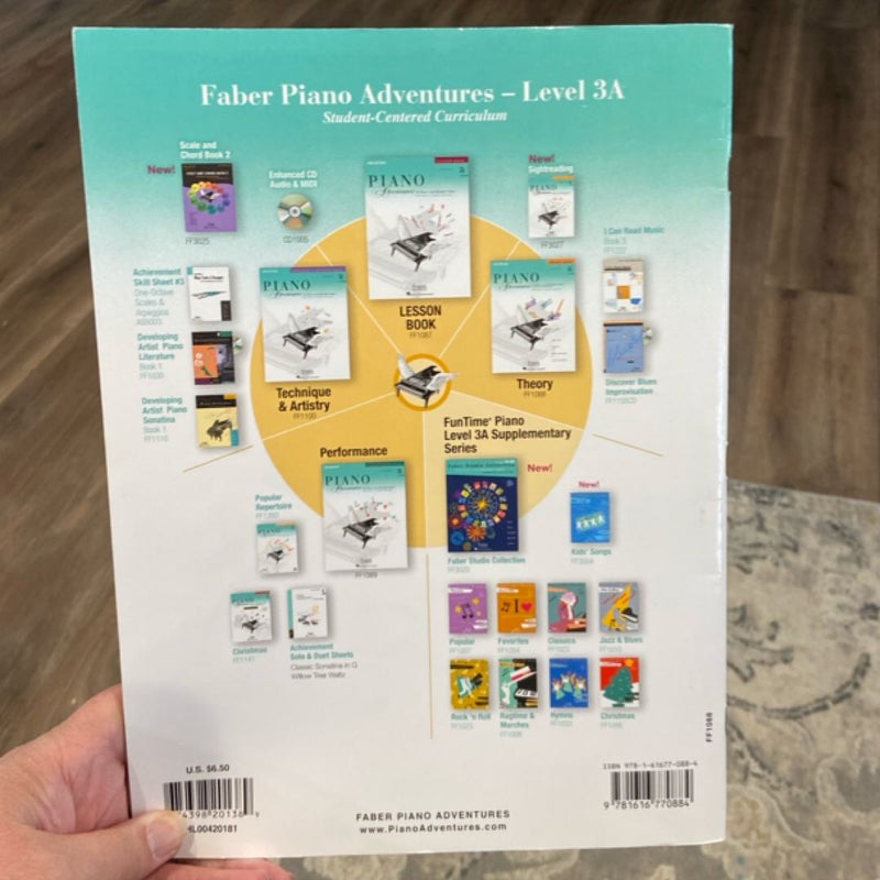 Piano Adventures - Theory Book - Level 3A