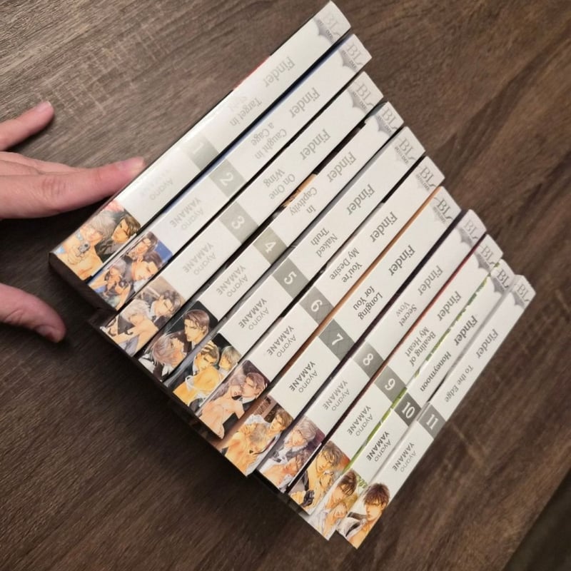 Finder Deluxe Edition Manga Books 1-11 by Ayano Yamane, Paperback ...