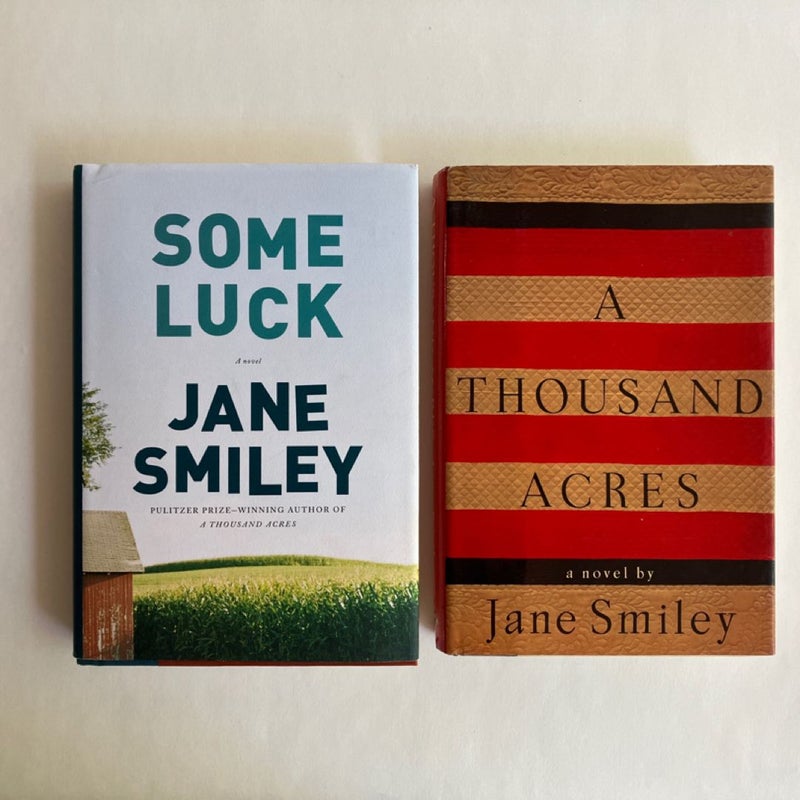 Some Luck (SIGNED); A Thousand Acres