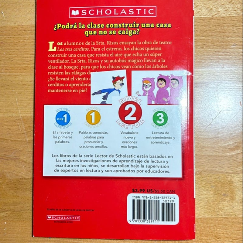 Lector de Scholastic, Nivel 2: el Autobús Mágico Vuelve a Despegar: Vuela con el Viento (Blowing in the Wind)