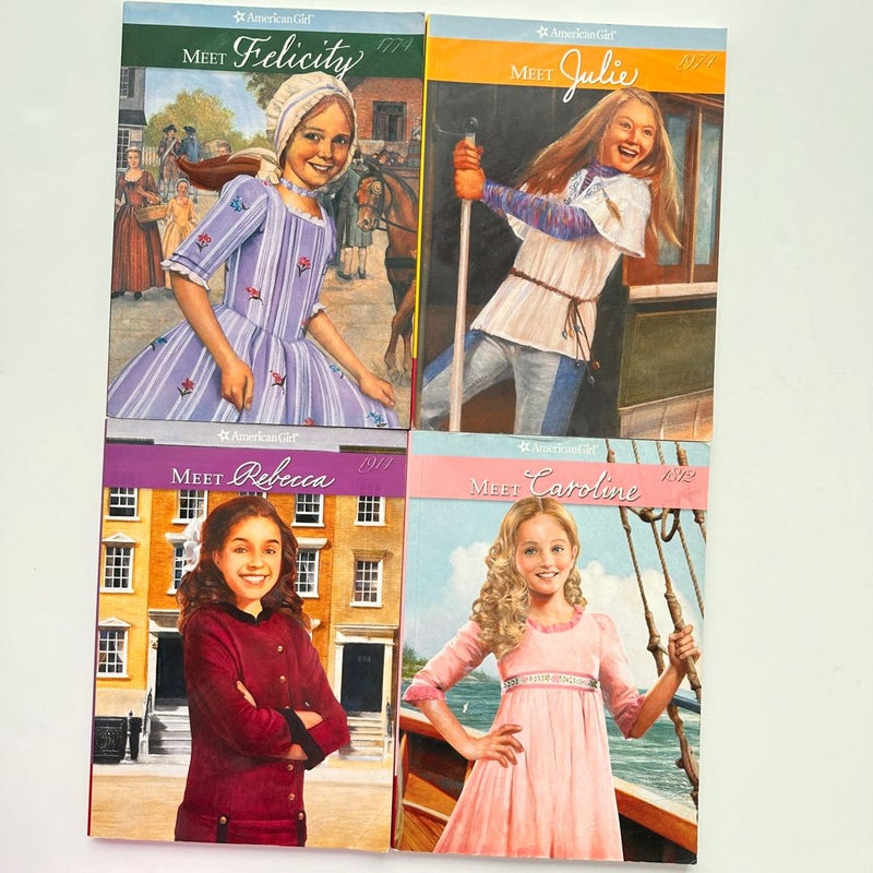 American Girl bundle, 4 books