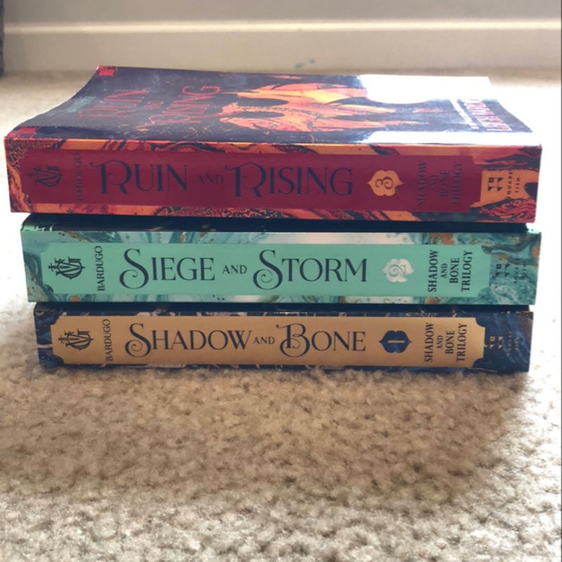 Shadow and Bone Trilogy BOX INCLUDED BUT NOT PICTURED