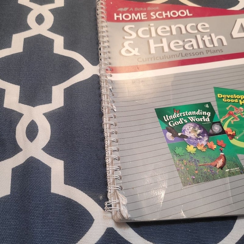 Bundle Abeka 4th grade Health and Science