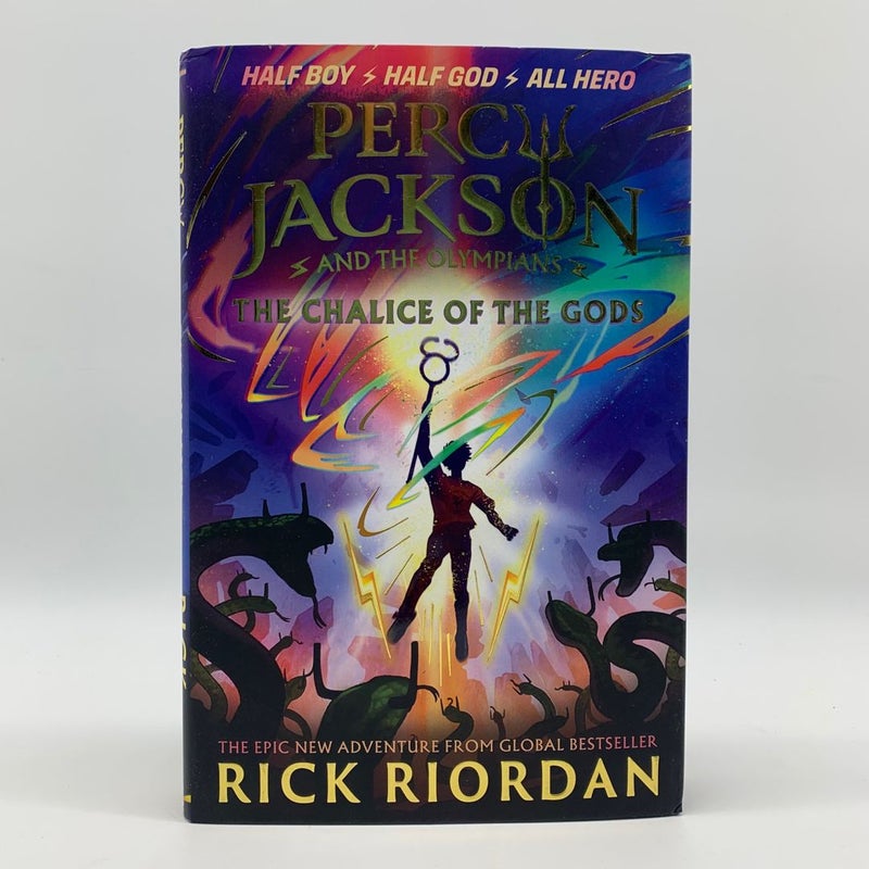 Waterstones Exclusive Percy Jackson and the Olympians The Chalice of the Gods 