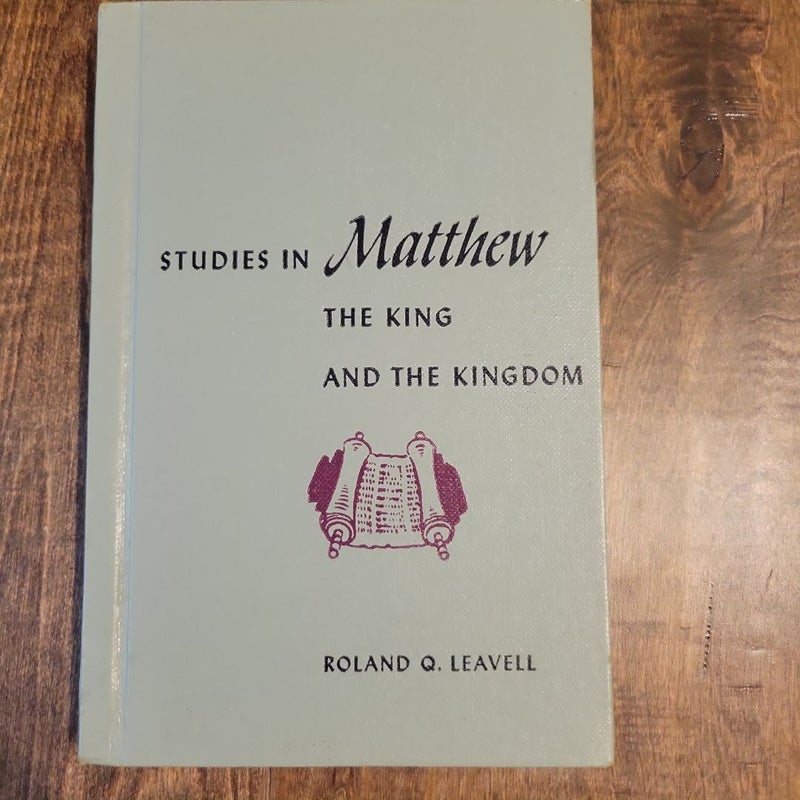 Studies in Matthew and Timothy 