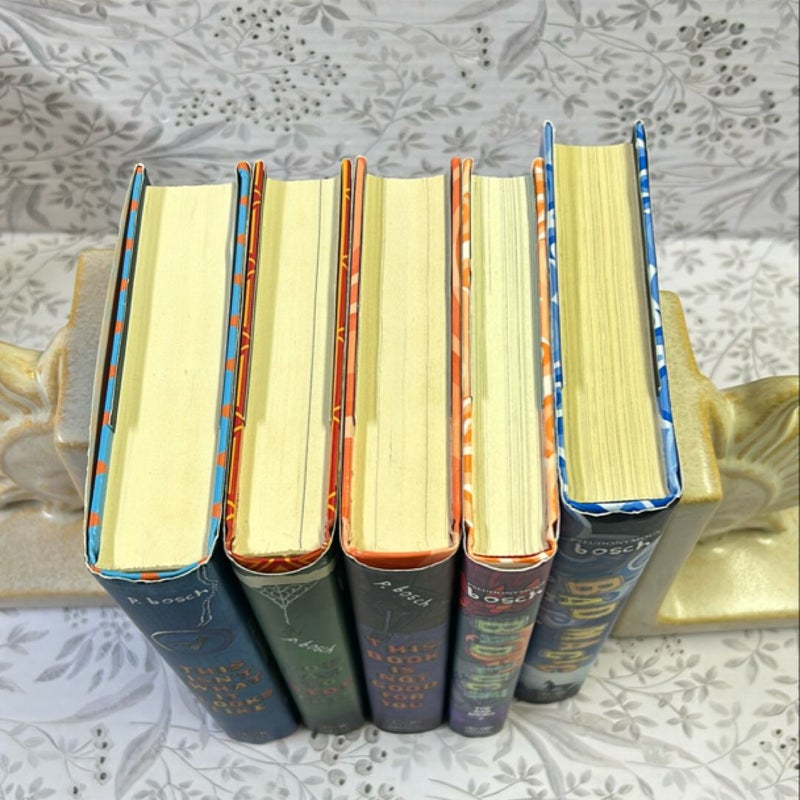 Pseudonymous Bosch 5 Hardcover Bundle