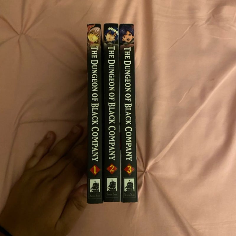 The Dungeon of Black Company manga volumes 1-3 