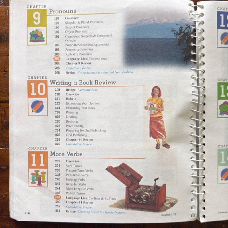 English 5 for Christian Schools