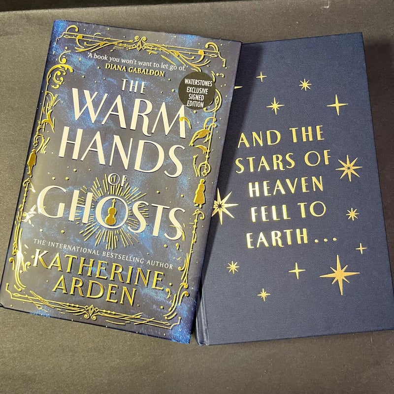WATERSTONES SIGNED SPECIAL EDITION The Warm Hands of Ghosts