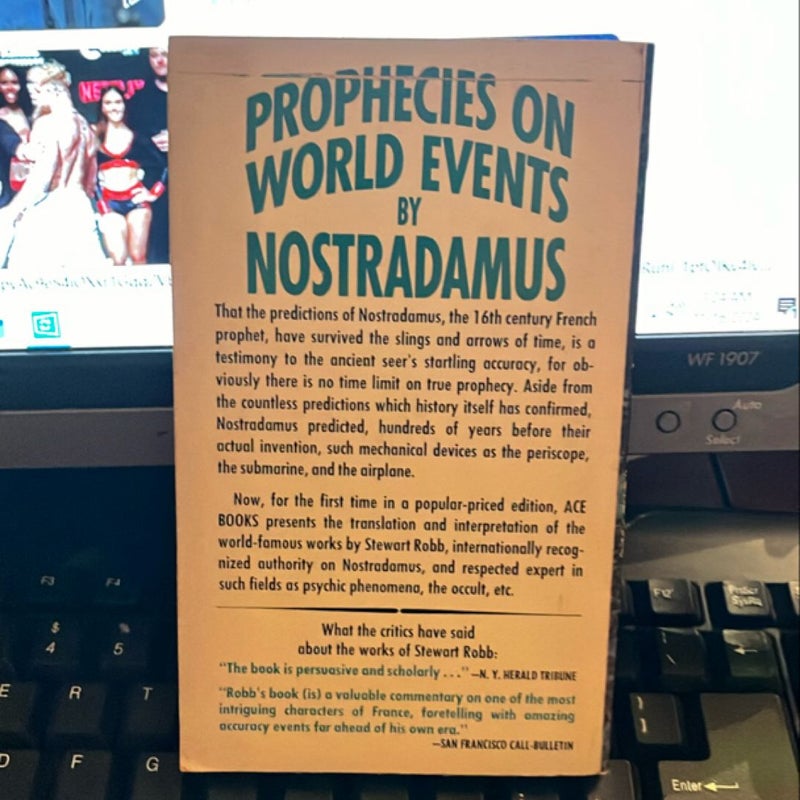 Prophecies on World Events by Nostradamus