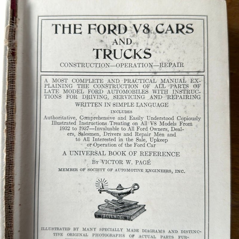 Ford V-8 Cars and Trucks