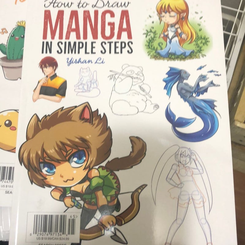 How to draw manga in simple steps