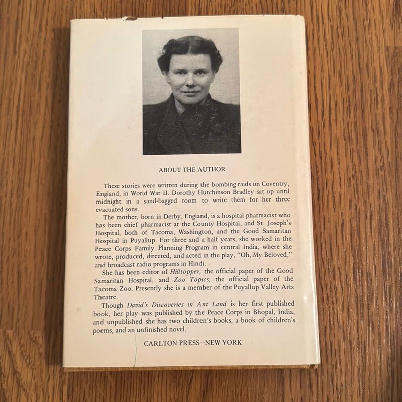 David’s Discoveries in Ant Land