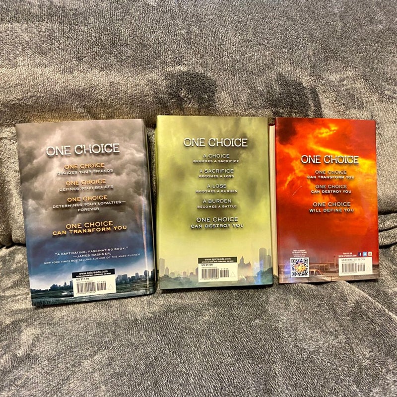 Divergent; Insurgent; Allegiant [First editions]