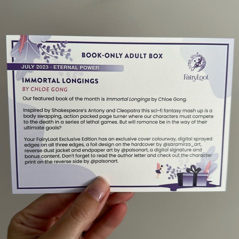 Fairyloot: Immortal Longings