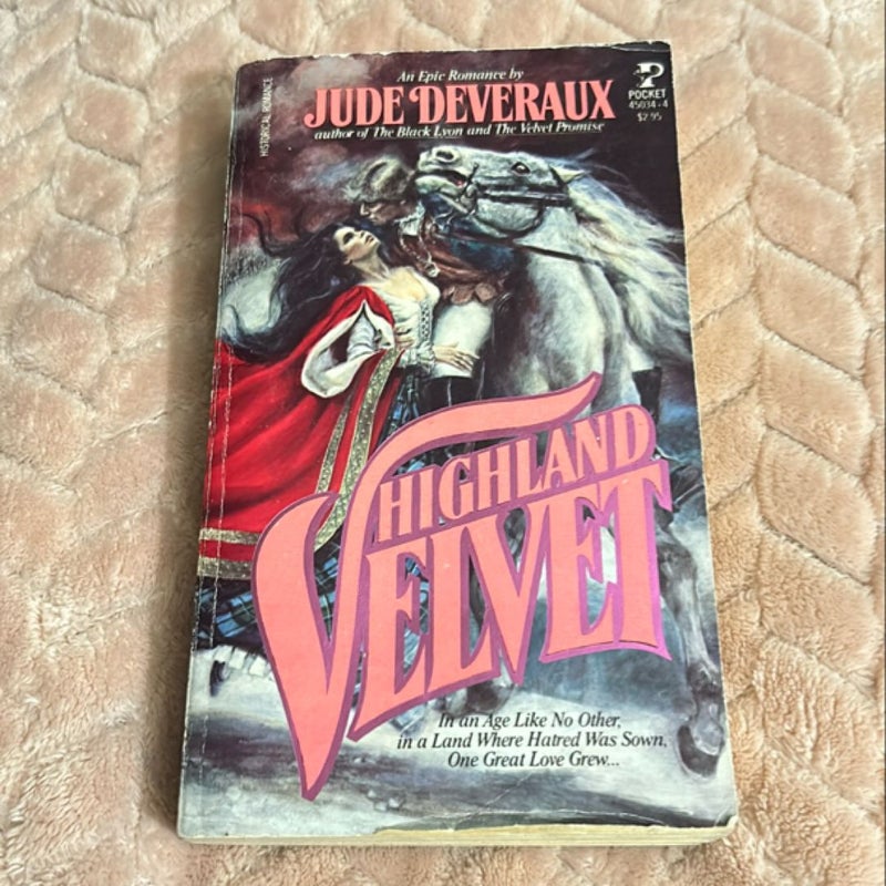 Highland Velvet *1st Edition 1st Printing*