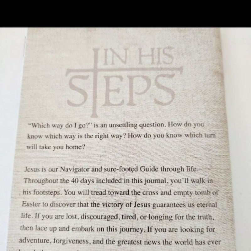 In His Steps Devotional Prayer Journal