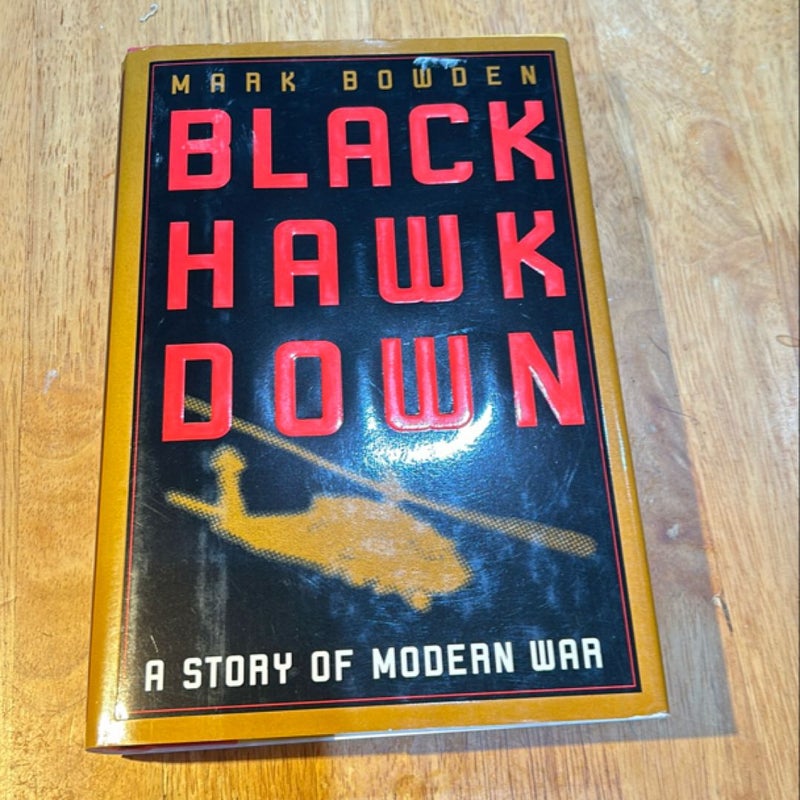 1st Ed /2nd * Black Hawk Down