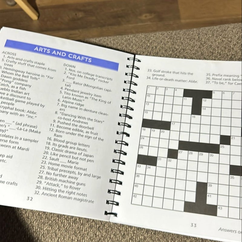 Brain Games Large Print Crossword Puzzles