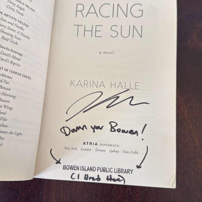Racing the Sun