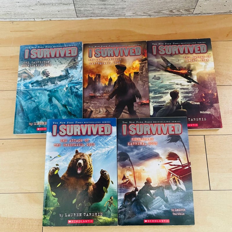 I Survived….. Series-Lot of 5