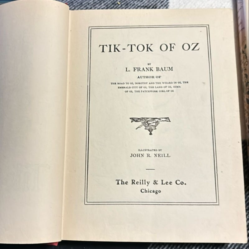 Hardcover Tik-Tok of Oz 