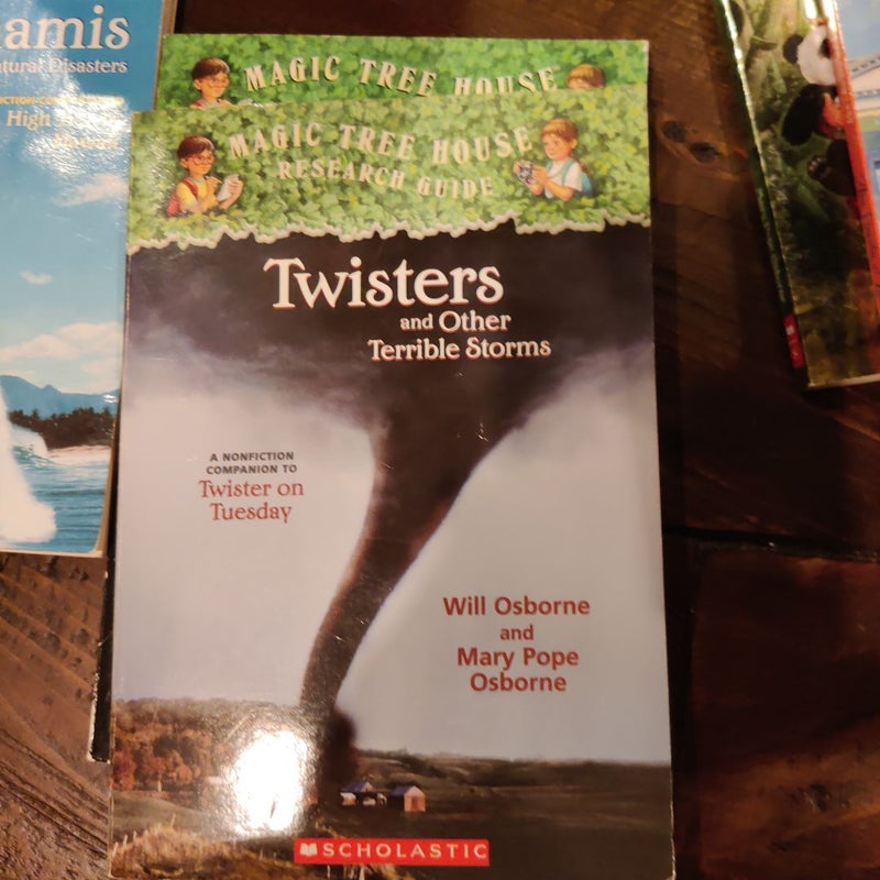 Magic Tree House Fact Tracker 4 books