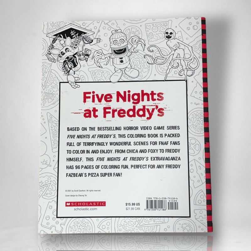 Five Nights at Freddy's Official Coloring Book: an AFK Book