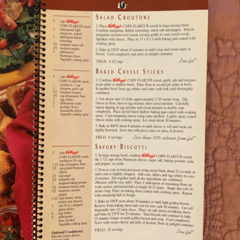 Kellogg’s Corn Flakes Cereal Recipe Collection