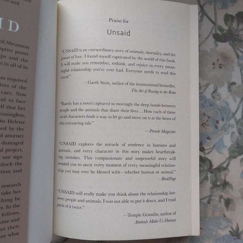 Unsaid