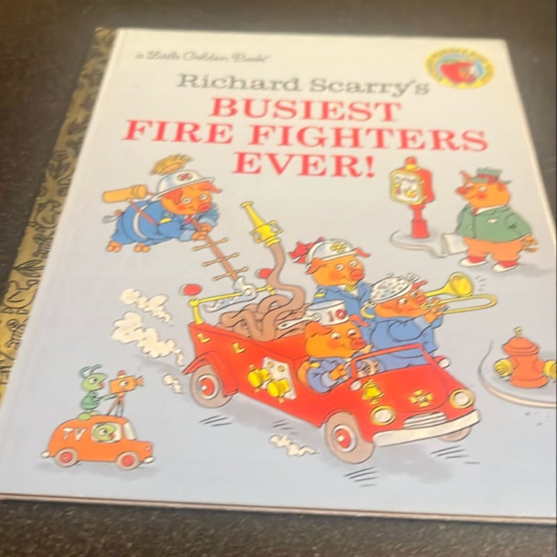 Richard Scarry's Busiest Firefighters Ever!