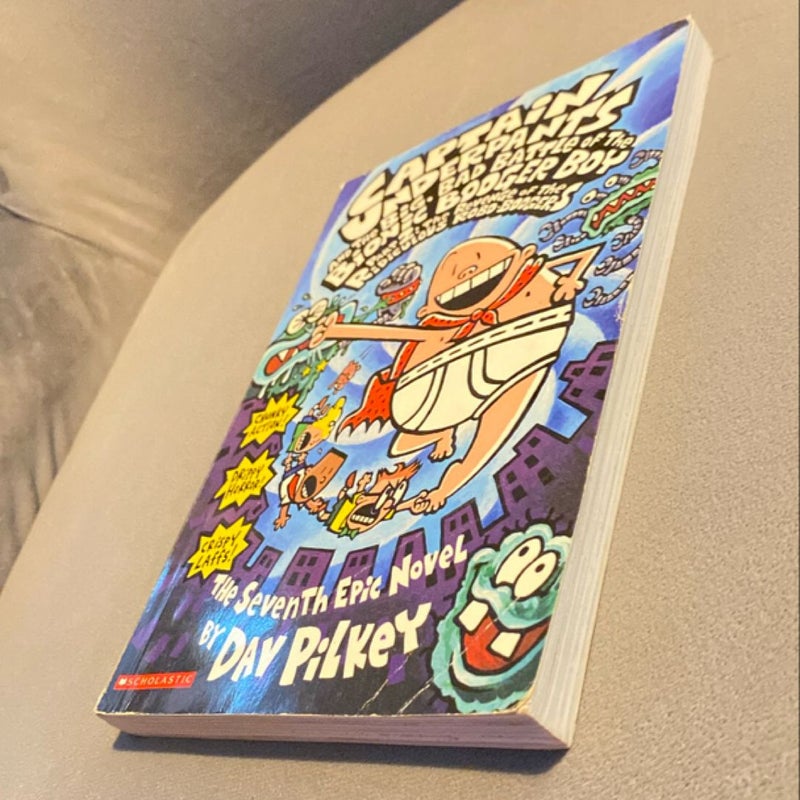Captain Underpants and the Big, Bad Battle of the Bionic Booger Boy