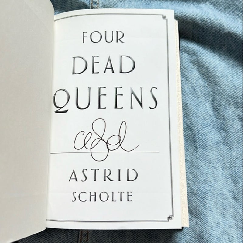 Four Dead Queens (Signed) 