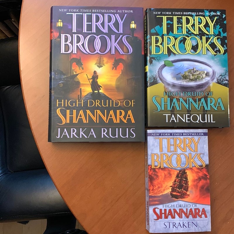 High Druid of Shannara Trilogy Books 1-3: Jarka Ruus, Tanequil, Straken