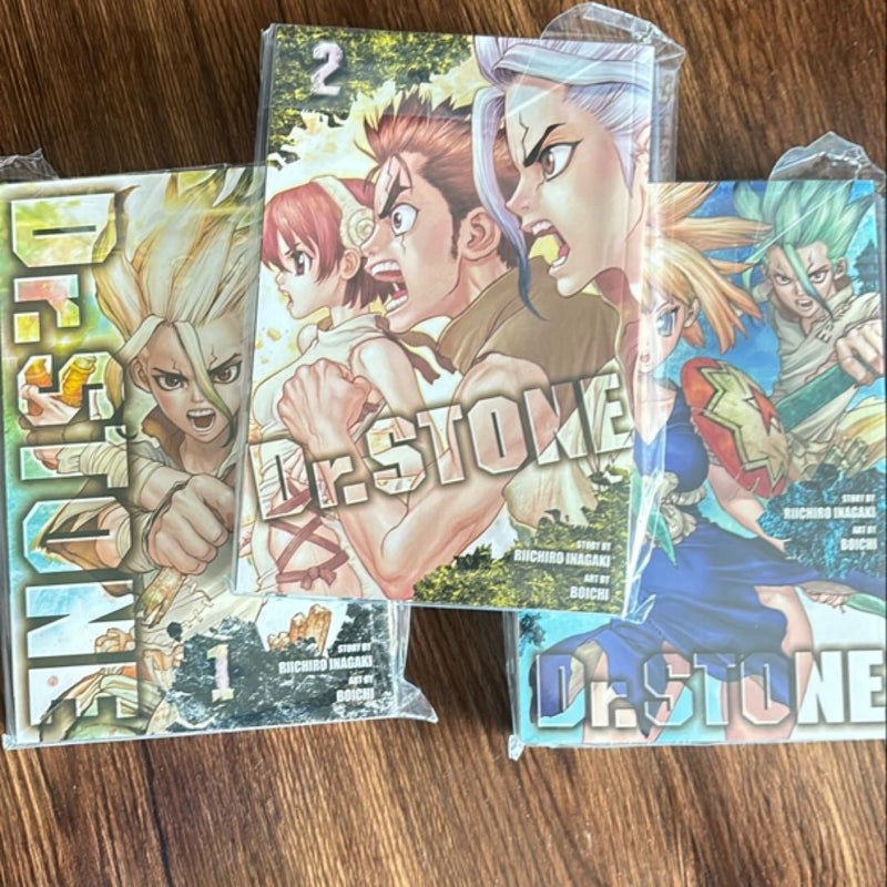 Dr. STONE, Vol. 1-3