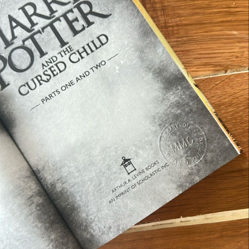 Harry Potter and the Cursed Child Parts One and Two (Special Rehearsal Edition Script)