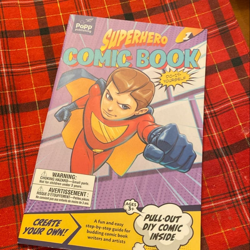 Superhero Comic Book