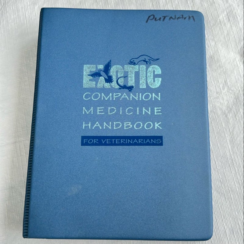 Exotic Companion Medicine Handbook