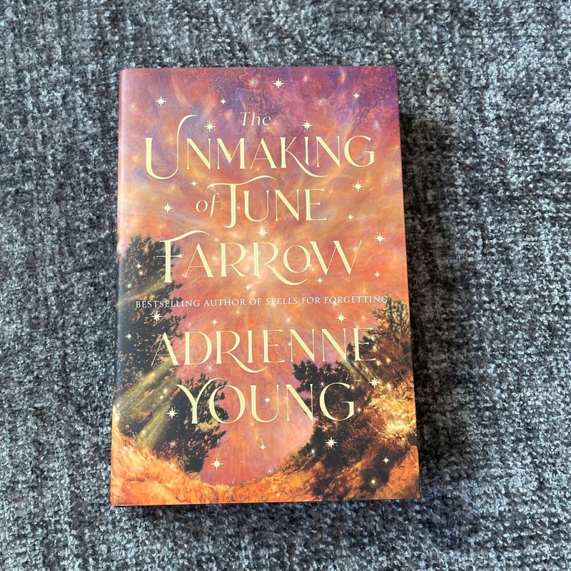 The Unmaking of June Farrow Fairyloot SIGNED Special Edition 