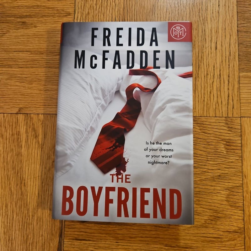 The Boyfriend BOTM Hardcover by Freida McFadden