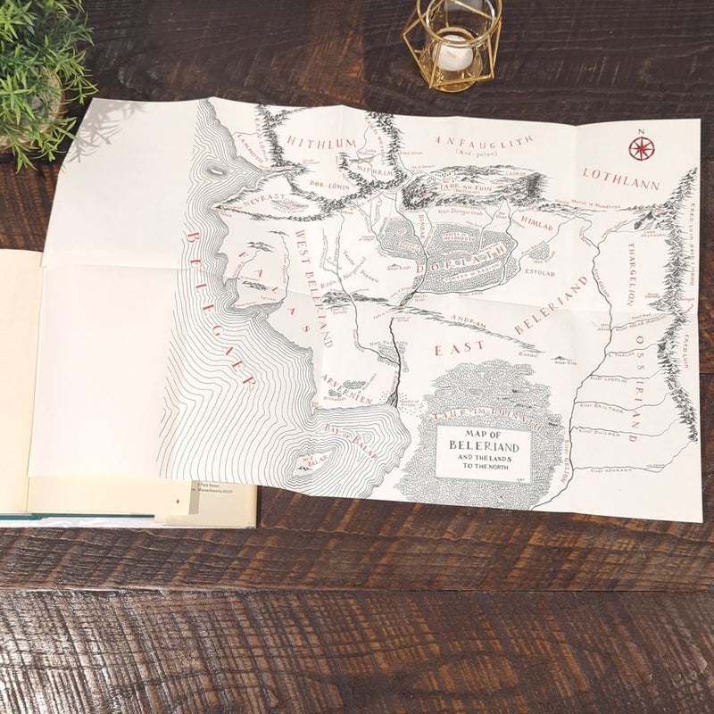 The Silmarillion -1st Edition/1st Printing w/ Map