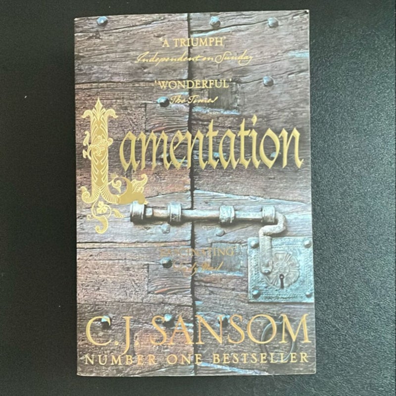Lamentation: a Shardlake Novel 6